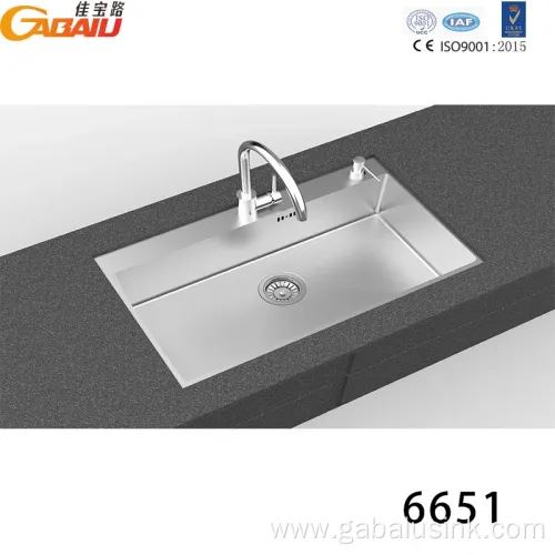 Simple Home Stainless Handmade Kitchen Sink